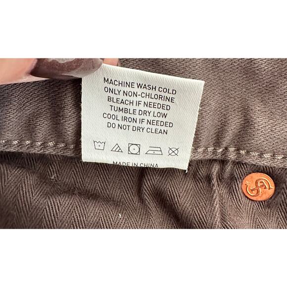 Todd Snyder Jeans Mens Size 34x31 (Actual) Dark Gray Slim Fit 5-Pocket Stretch - Picture 9 of 10